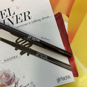 Girlactik Long-Wear Gel Liner Pure Brown Full Size New USA Brand fullsize